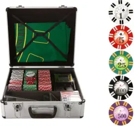 Набор для покера и блэк-джека "Роял Флеш" (на 600 фишек) Набор для покера и блэк-джека "Роял Флеш" (на 600 фишек)