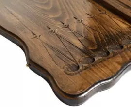 Резные нарды из бука "Лев с добычей"