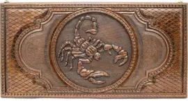 Резные нарды из бука "Пустынный скорпион"