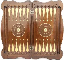 Резные нарды из бука "Ядовитый скорпион"