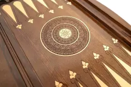 Резные нарды из бука "Ядовитый скорпион"