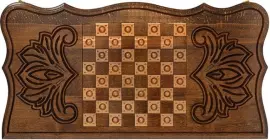 Нарды резные "Лев с герба Еревана"