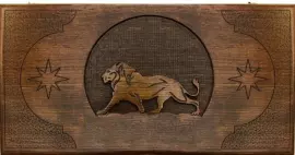 Нарды резные "Лев-1"