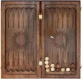 Нарды резные "Лев-1"