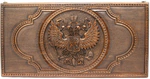 Нарды резные из бука "Герб РФ"
