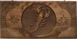 Нарды резные "Гороскоп. Скорпион"