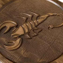 Нарды резные "Гороскоп. Скорпион"