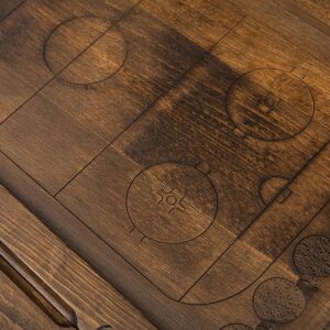 Backgammon carved "Hockey Player"