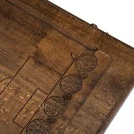 Нарды резные "ФК Реал Мадрид"