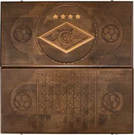 Нарды резные "ФК Спартак"