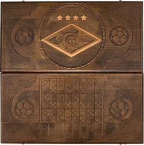 Backgammon carved by FC Spartak