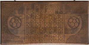 Backgammon carved by FC Spartak