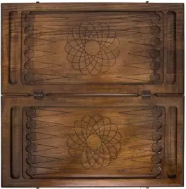 Нарды резные "Звезда Давида"