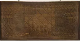 Резные нарды из бука "Зодиак. Водолей"