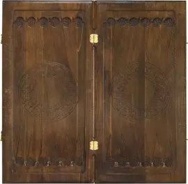 Резные нарды из бука "Зодиак. Водолей"