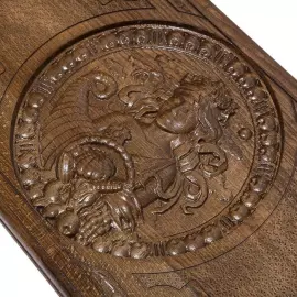 Резные нарды из бука "Зодиак. Дева"