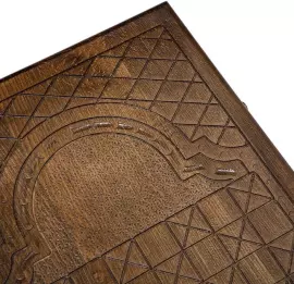 Резные нарды из бука "Зодиак. Дева"