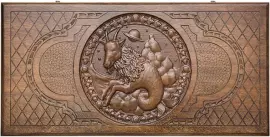 Резные нарды из бука "Зодиак. Козерог"