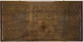 Резные нарды из бука "Зодиак. Близнецы"