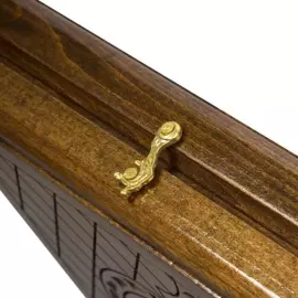 Резные нарды из бука "Зодиак. Близнецы"