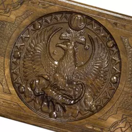 Резные нарды из бука "Зодиак. Скорпион"