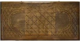 Резные нарды из бука "Зодиак. Скорпион"