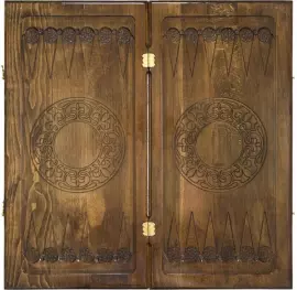 Резные нарды из бука "Зодиак. Скорпион"