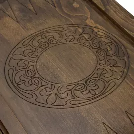 Резные нарды из бука "Зодиак. Скорпион"