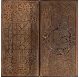 Нарды резные "Боксерские перчатки"