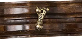 Нарды резные "Корабль" средние, с ручкой