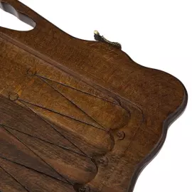 Нарды резные "Корабль" средние, с ручкой