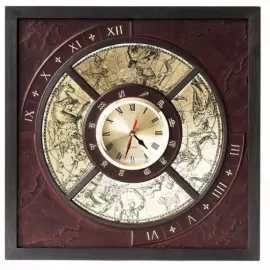 Часы "Созвездия" из натуральной кожи