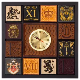 Часы "Царское время" из натуральной кожи