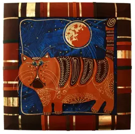 Панно "Красавец" из натуральной кожи