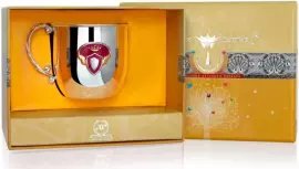 Детская серебряная кружка КД "Принцесса" на 1 персону