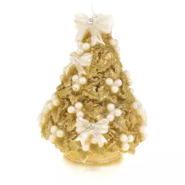 Свеча "Ёлочка с бантиками"