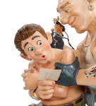 Статуэтка "Тату-мастер"