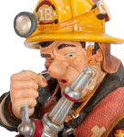 Статуэтка "Пожарный"