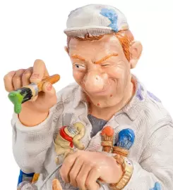 Статуэтка "Маляр"