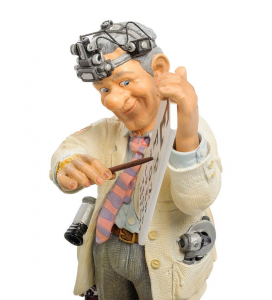 The Oculist statuette