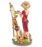 Статуэтка "Художница с натюрмортом"