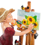 Статуэтка "Художница с натюрмортом"