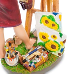 Статуэтка "Художница с натюрмортом"