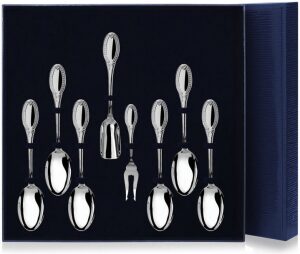 Silver tea set "Emperor" of 8 items, for 6 people