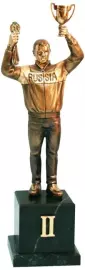 Статуэтка из бронзы "Чемпион-спортсмен" (2 место)