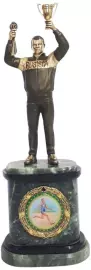 Сувенир-приз из бронзы "Чемпион по легкой атлетике"