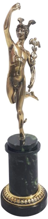 Bronze statuette "God of commerce Mercury (Hermes)"