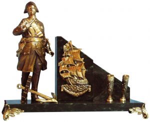 Bronze writing device "Peter 1" (large)