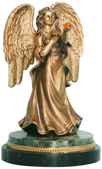 Bronze statuette "Angel of Goodness"