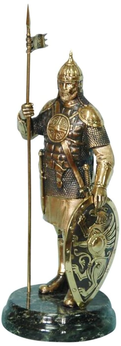Bronze statuette "Vityaz"